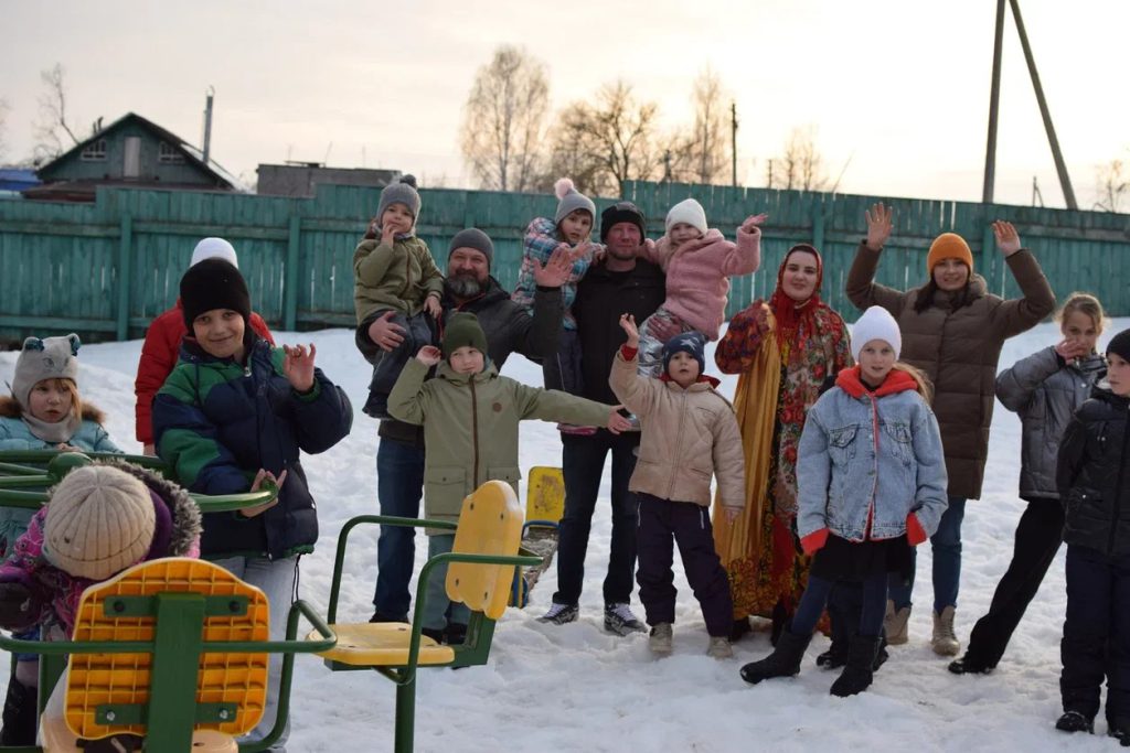 Масленичные гуляния в приюте «Рождественский»